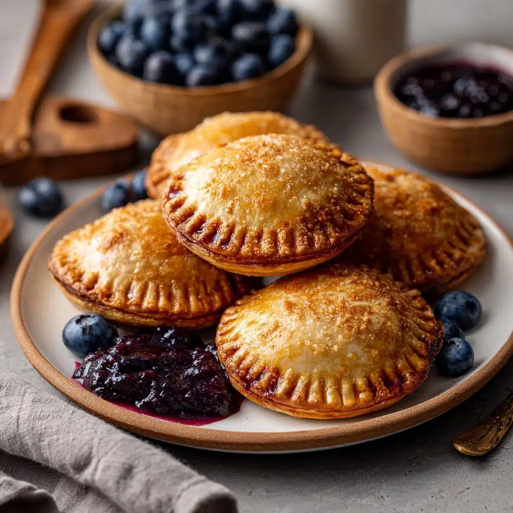 Air Fryer Blueberry Hand Pies Recipe - Recipe Image