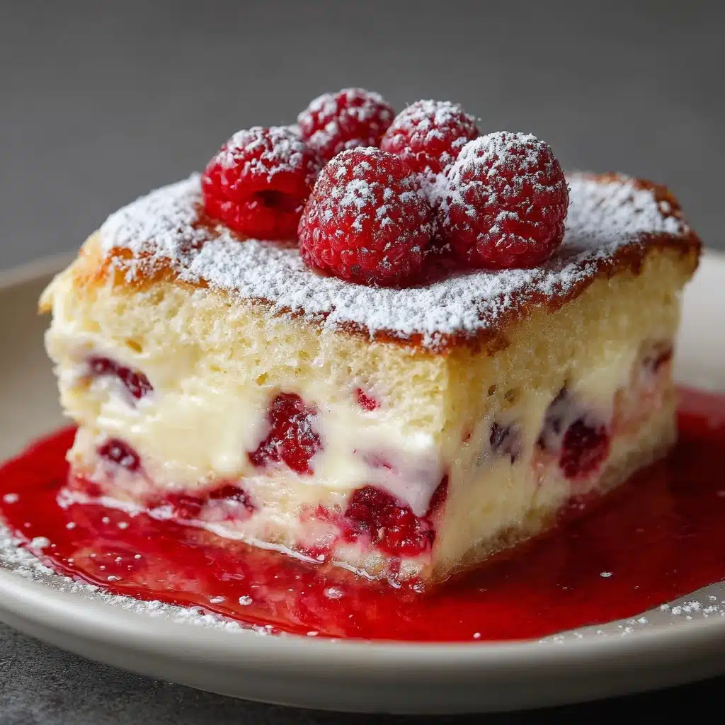 Raspberry Cheesecake French Toast Casserole Recipe