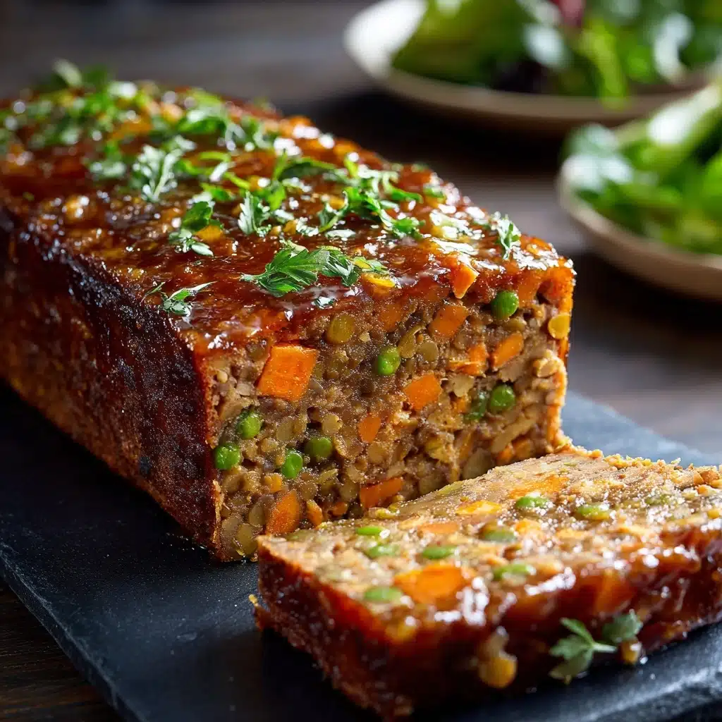 Easy Vegan Lentil Loaf Recipe - Recipe Image