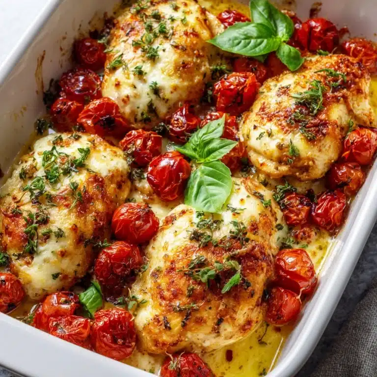 Baked Tuscan Chicken Casserole Recipe
