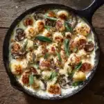 Gnocchi with Truffle Parmesan Sauce Recipe