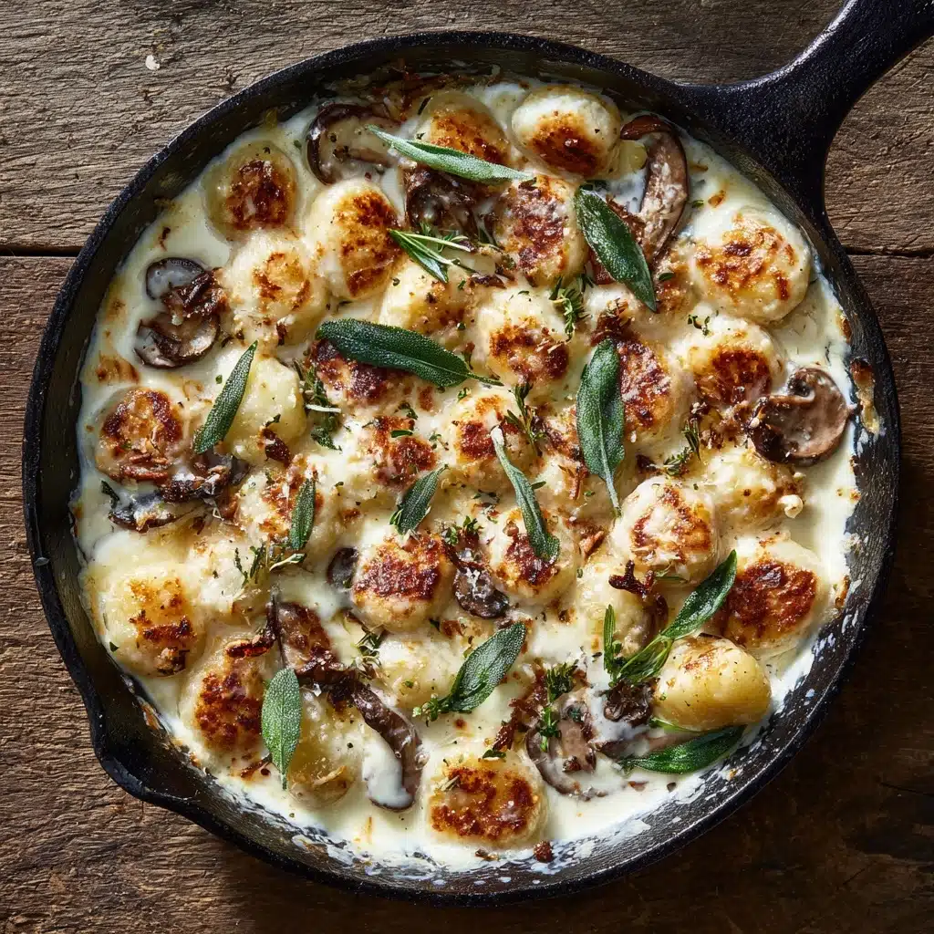 Gnocchi with Truffle Parmesan Sauce Recipe