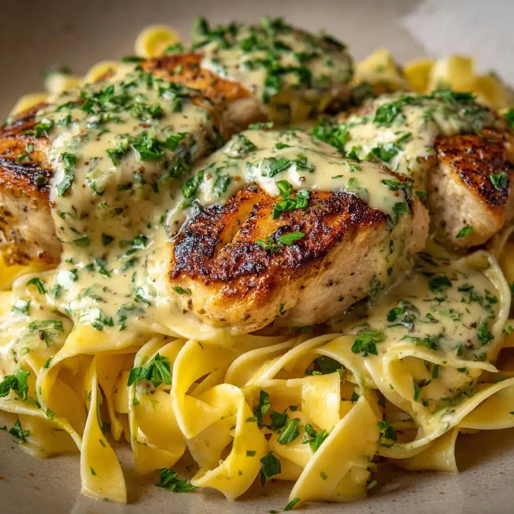 Chicken in Boursin Garlic Herb Cream Sauce Recipe - Recipe Image