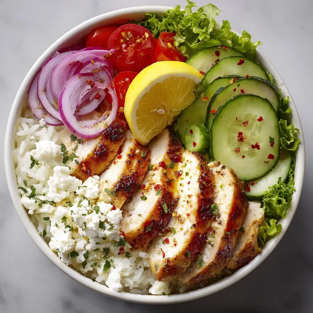 Greek Chicken Bowls Recipe