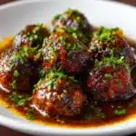 Beef Meatballs in Mushroom Sauce Recipe