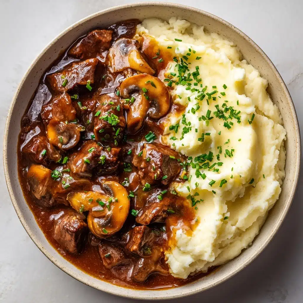 Slow Cooker Beef Stroganoff Recipe