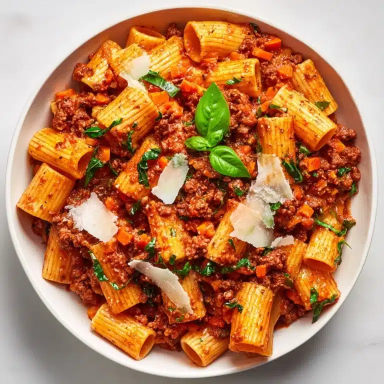 Spicy Sausage Rigatoni Recipe