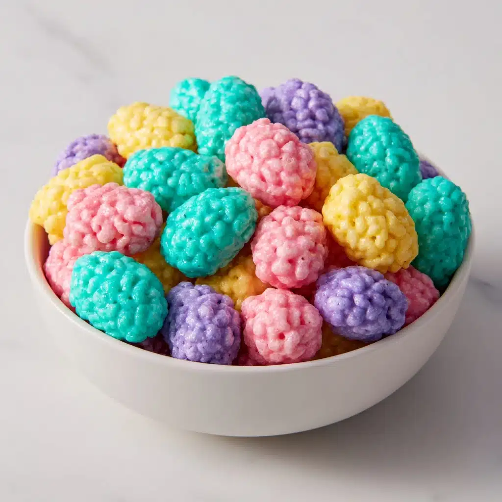 Easter Egg Rice Krispie Treats Recipe - Recipe Image
