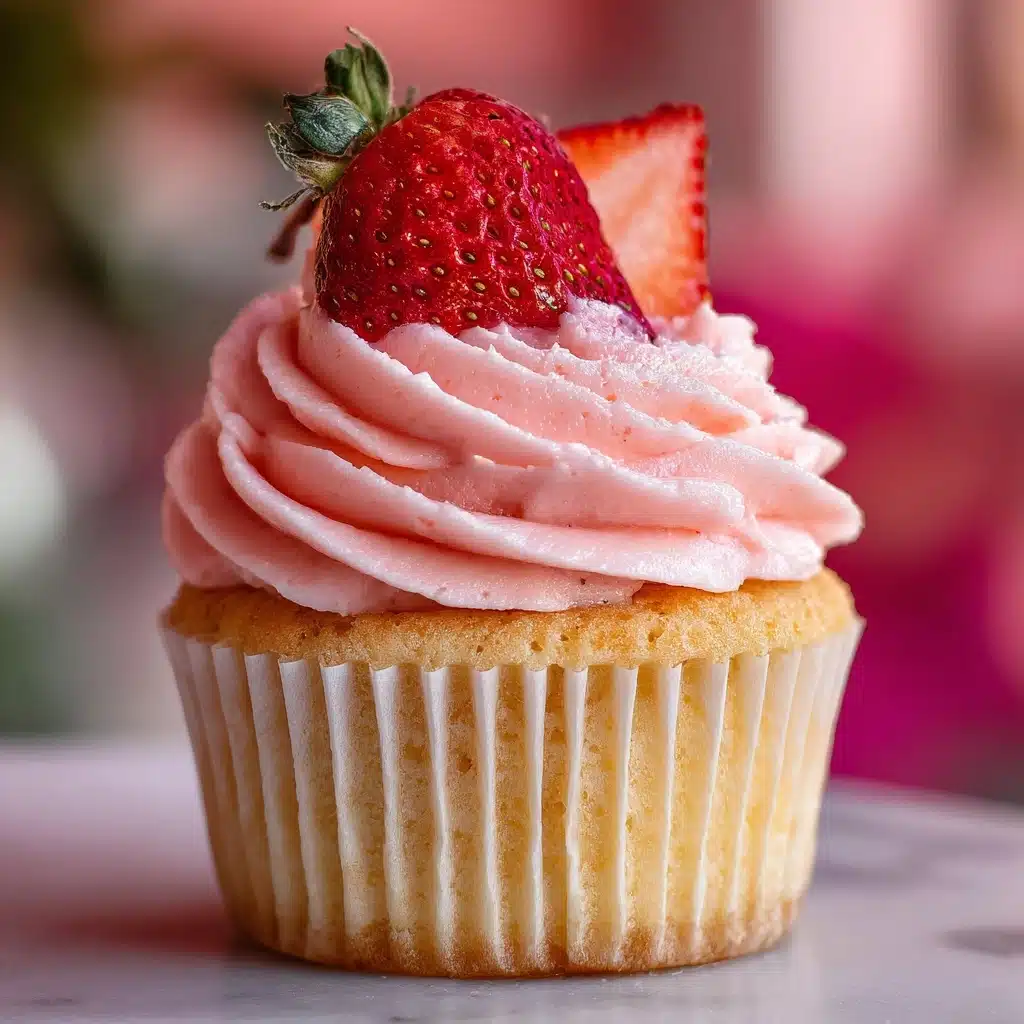 Strawberry Cupcakes Recipe - Recipe Image