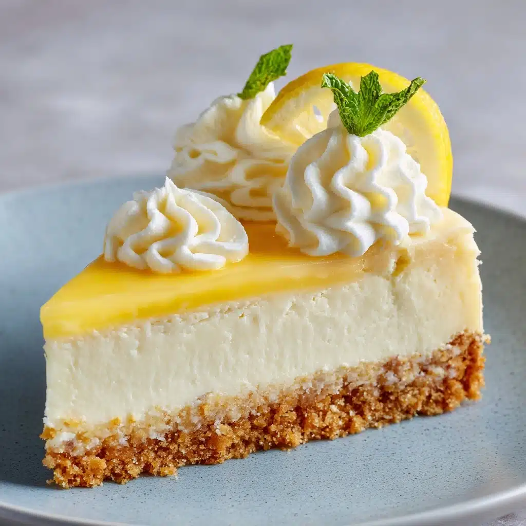 Luscious Lemon Cheesecake Recipe