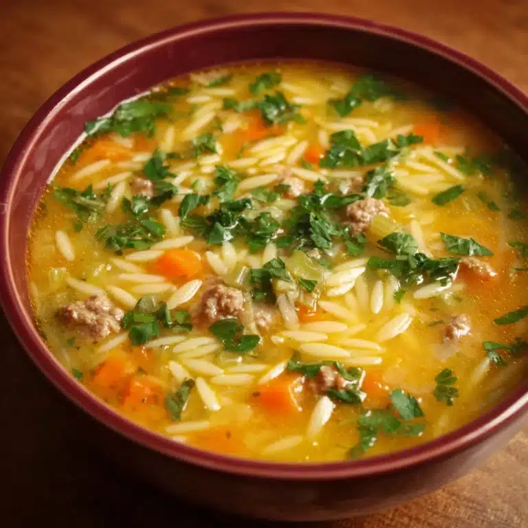 Marry Me Sausage Orzo Soup Recipe