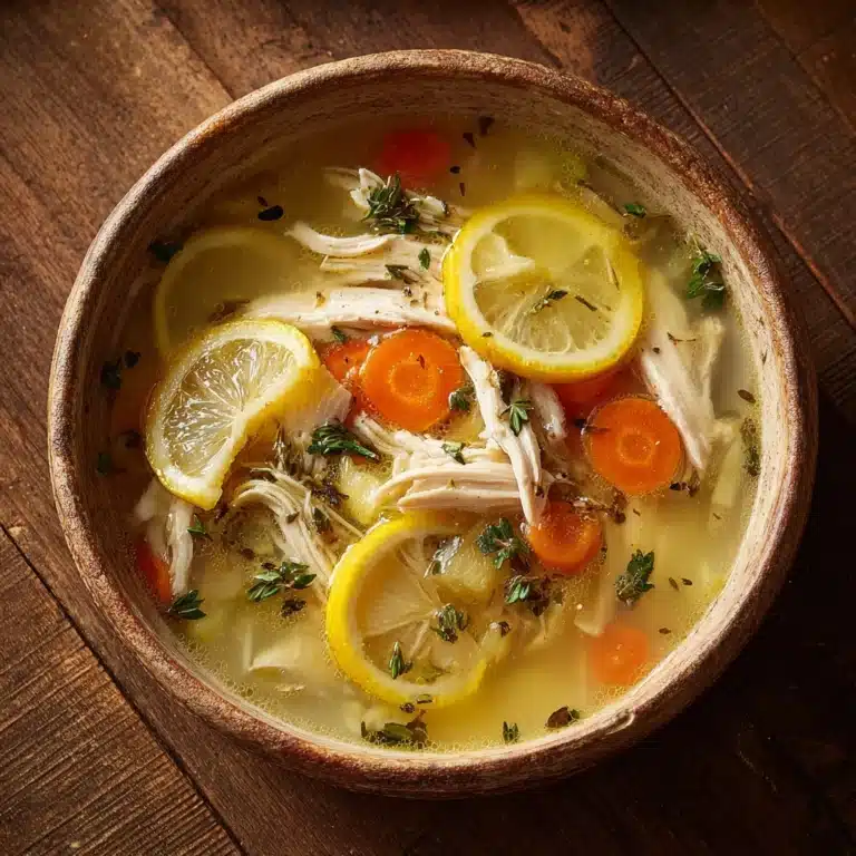 Greek Lemon Chicken Soup Recipe