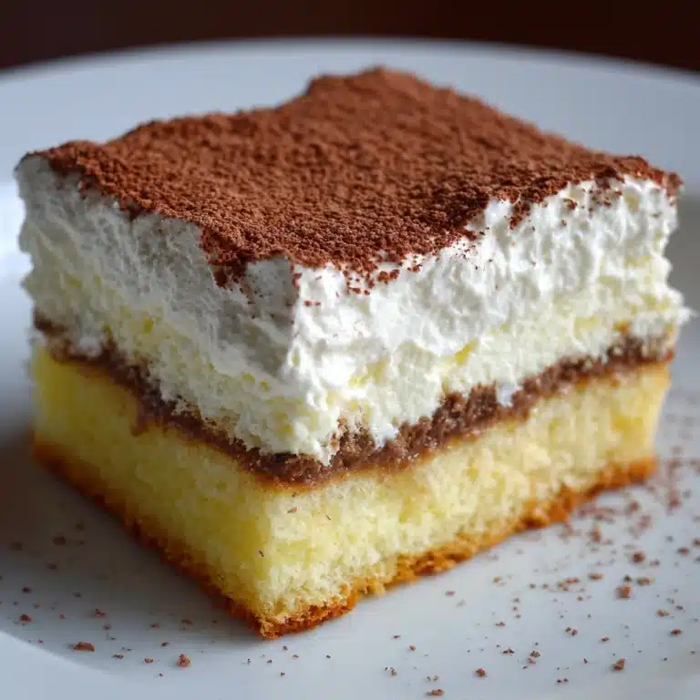 Cinnamon Roll Poke Cake Recipe