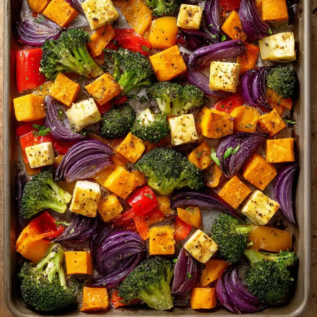 Warm Roasted Veggie Salad with Maple Dijon Vinaigrette Recipe - Recipe Image