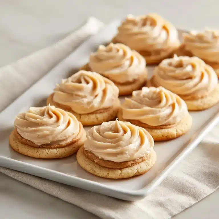 Frosted Apple Butter Cookies Recipe