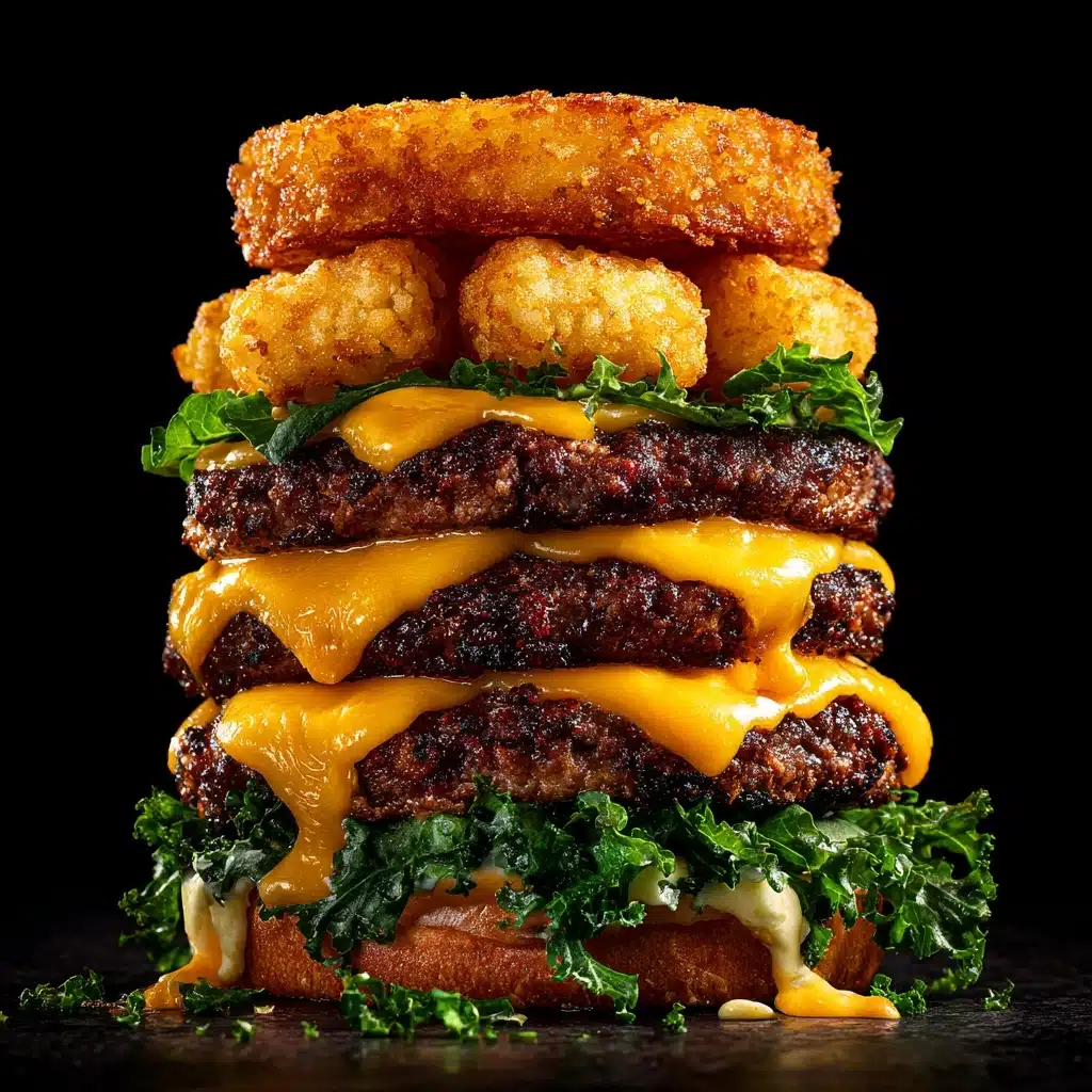 Mini Tater Tot Cheeseburgers Recipe - Recipe Image