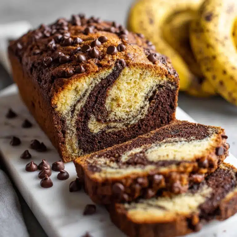 High Protein Chocolate Banana Bread Recipe