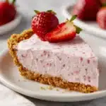 Frozen Strawberry Cream Pie Recipe