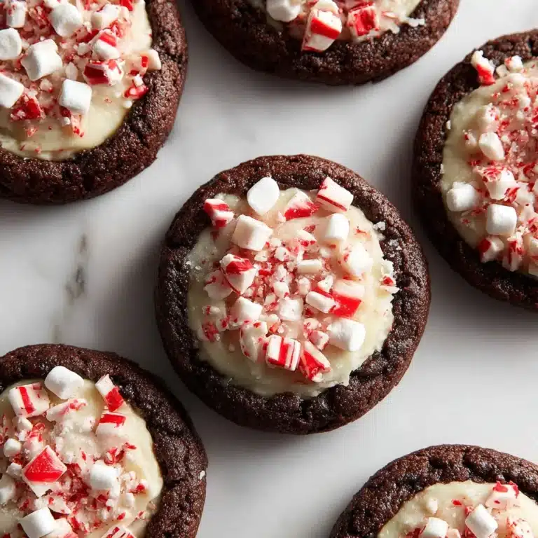Hot Cocoa Peppermint Cookies Recipe