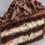 Chocolate Cake with Cream Cheese Filling Recipe