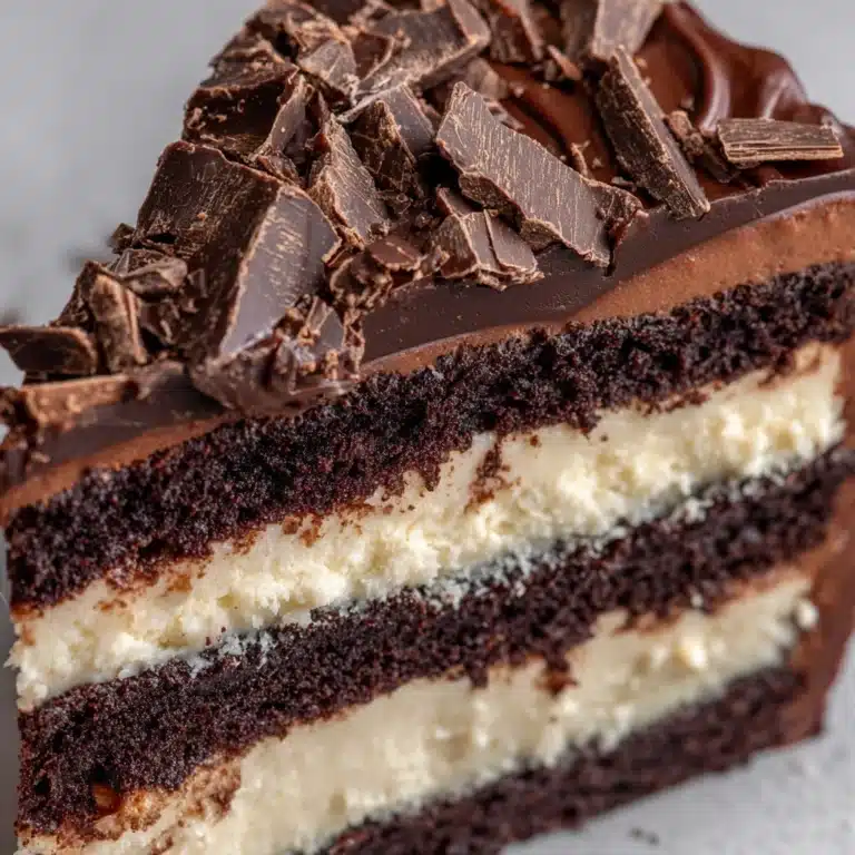 Chocolate Cake with Cream Cheese Filling Recipe