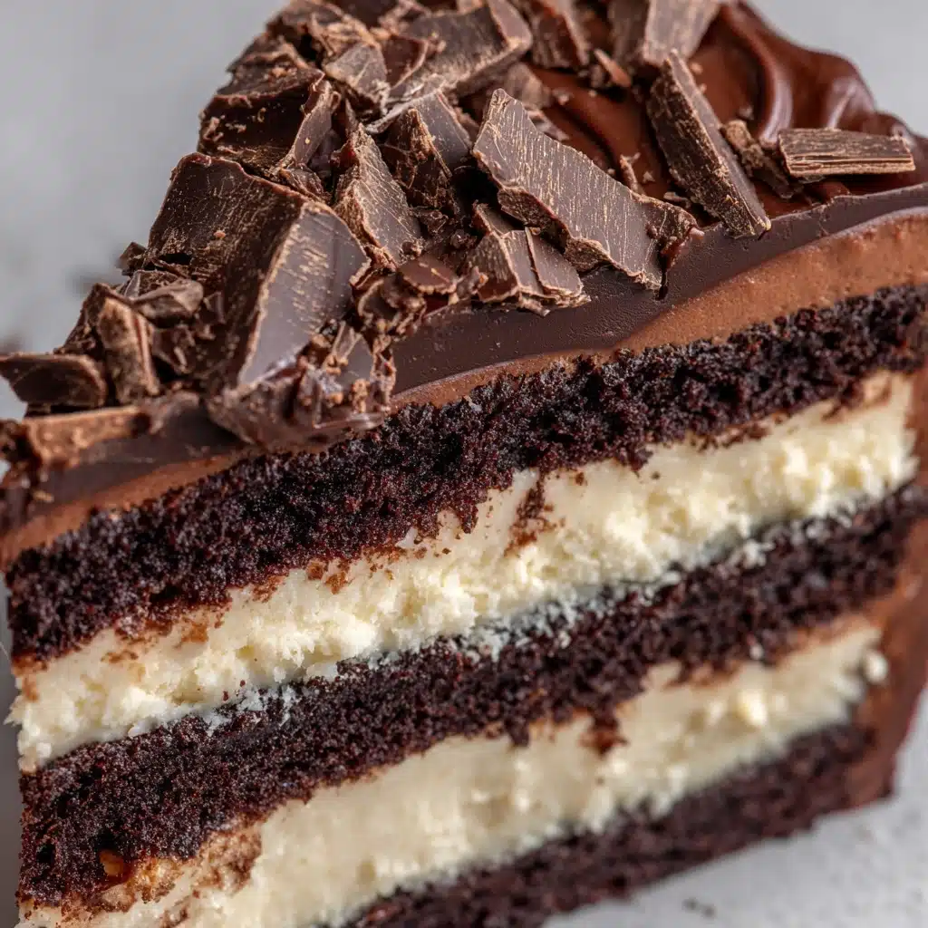 Chocolate Cake with Cream Cheese Filling Recipe - Recipe Image