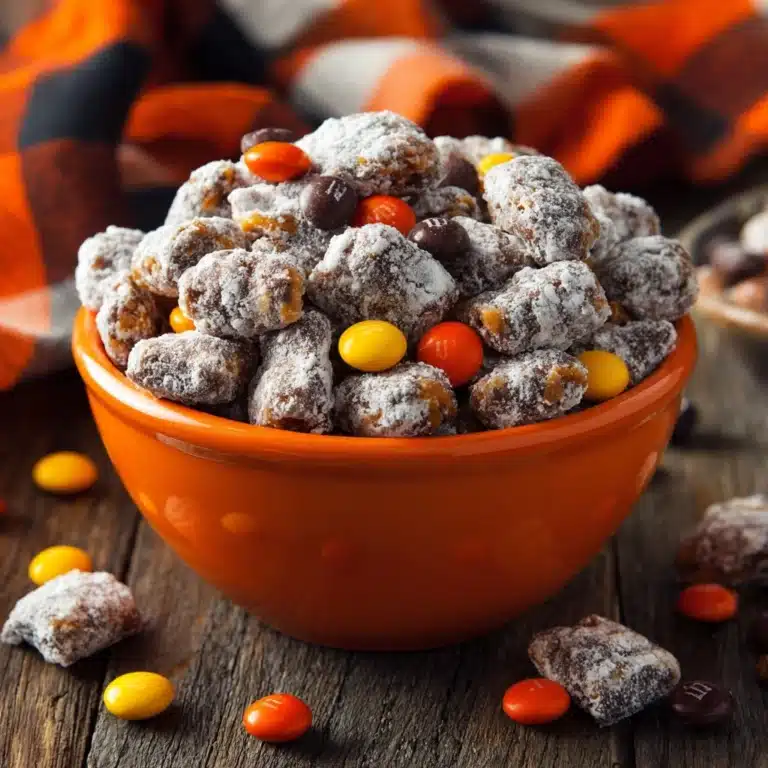 Halloween Muddy Buddies Recipe