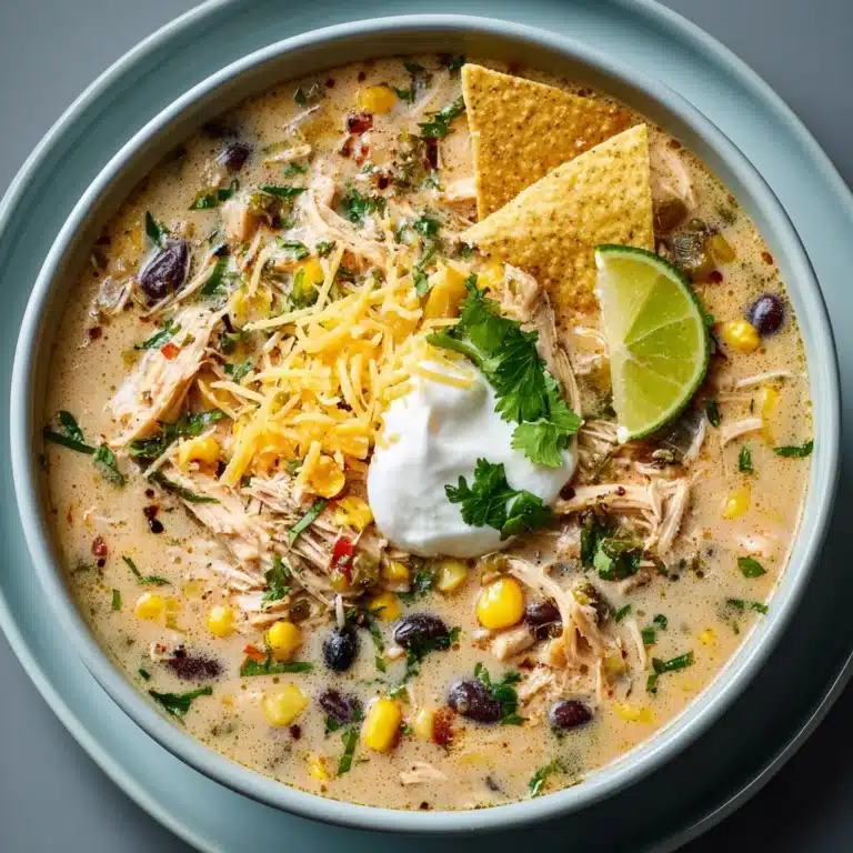 White Chicken Chili with Cream Cheese Recipe