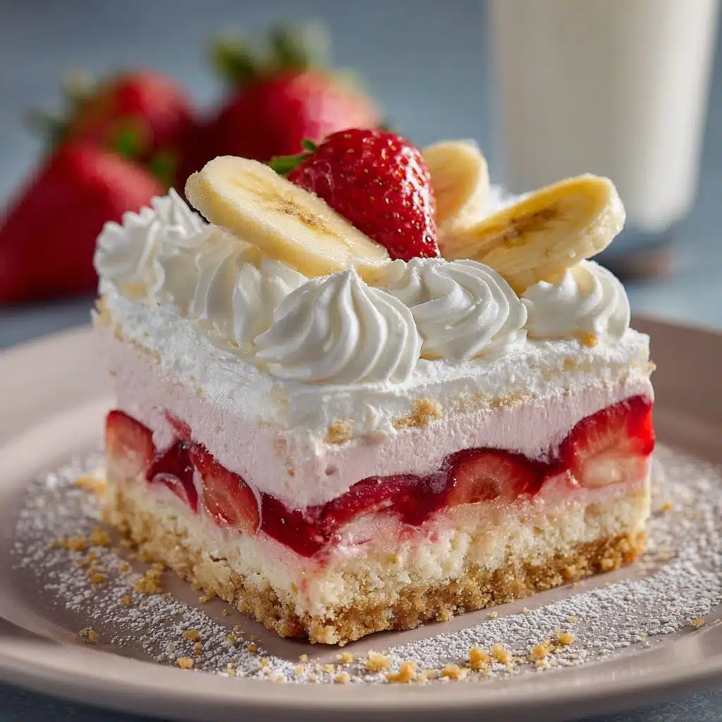 Strawberry Banana Cream Delight Recipe