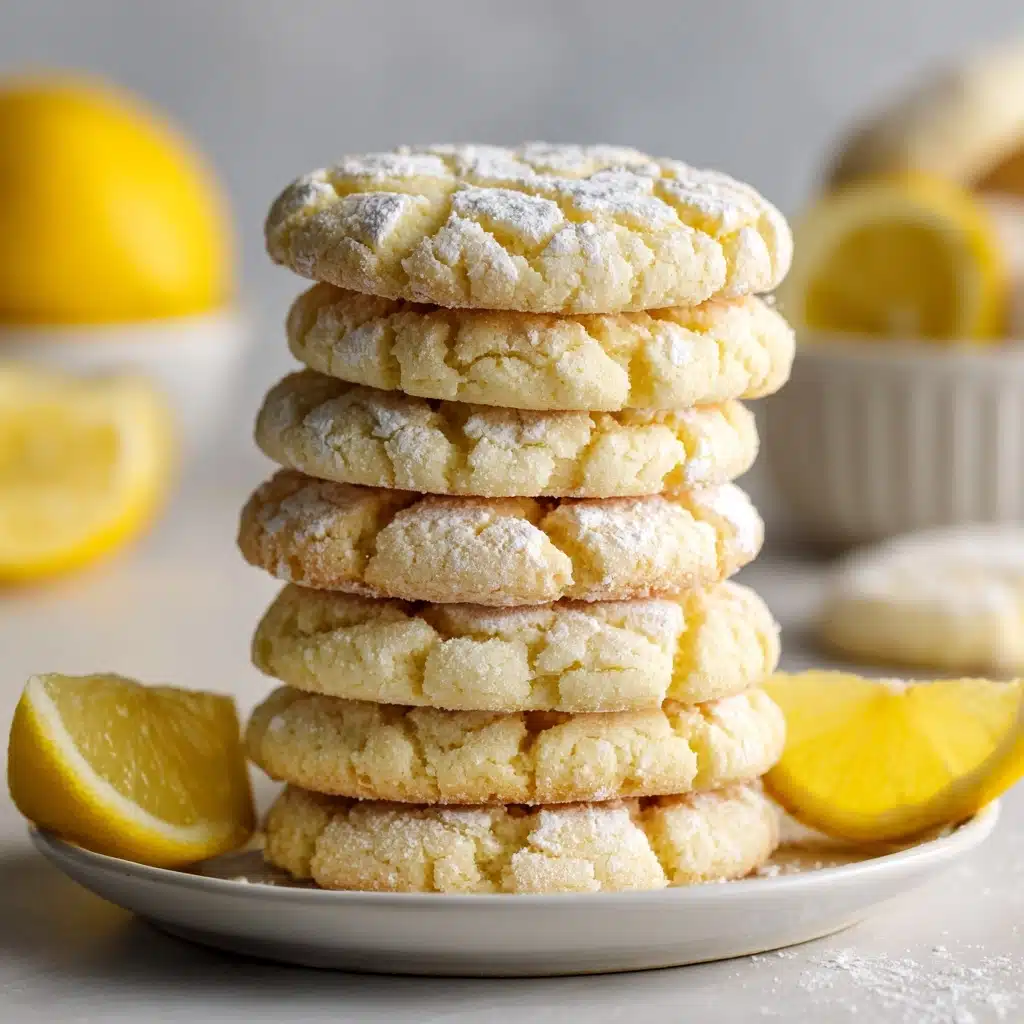 Gluten-Free Almond Flour Lemon Cookies Recipe