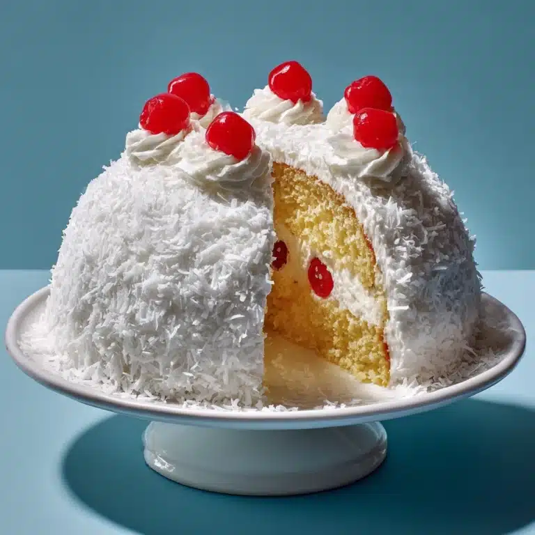 Old-Fashioned Snowball Cake Recipe
