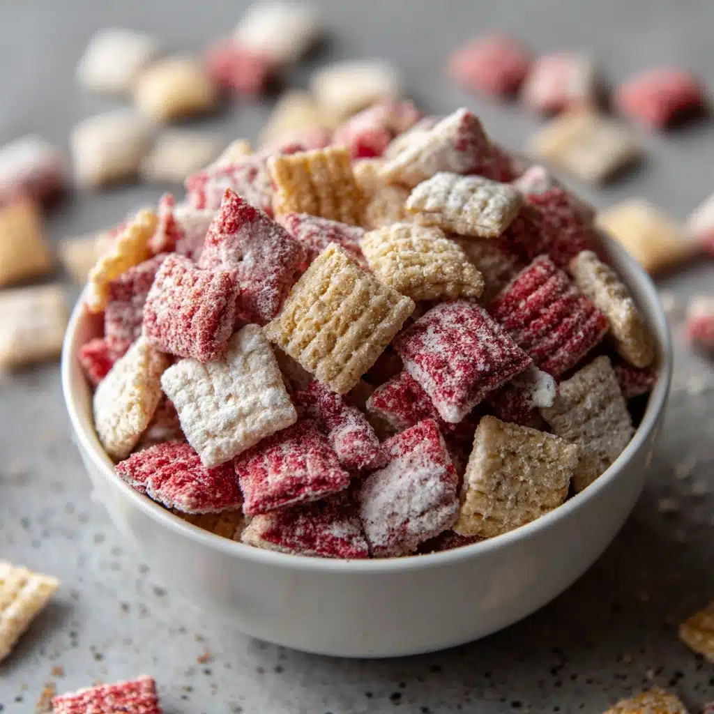 Cherry Cheesecake Puppy Chow Recipe