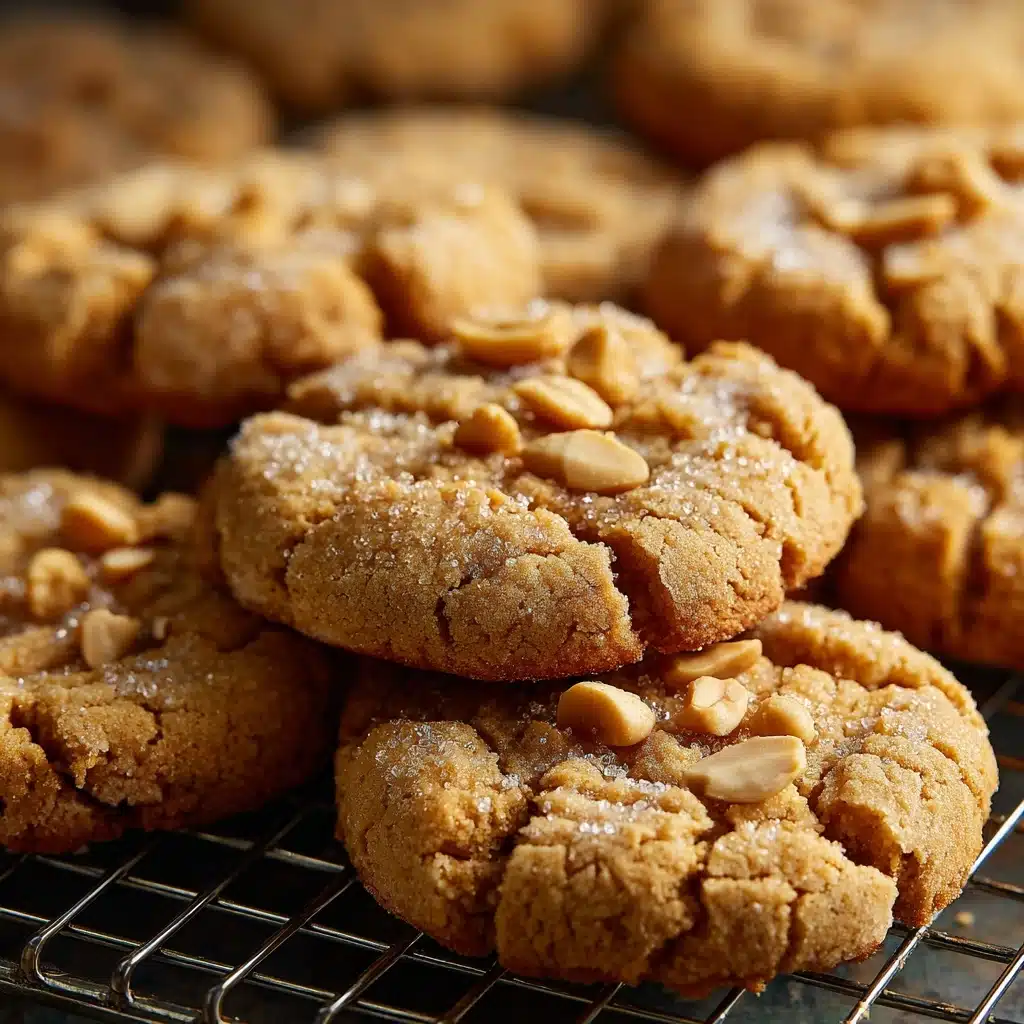 Gourmet Thick Peanut Butter Cookies Recipe - Recipe Image