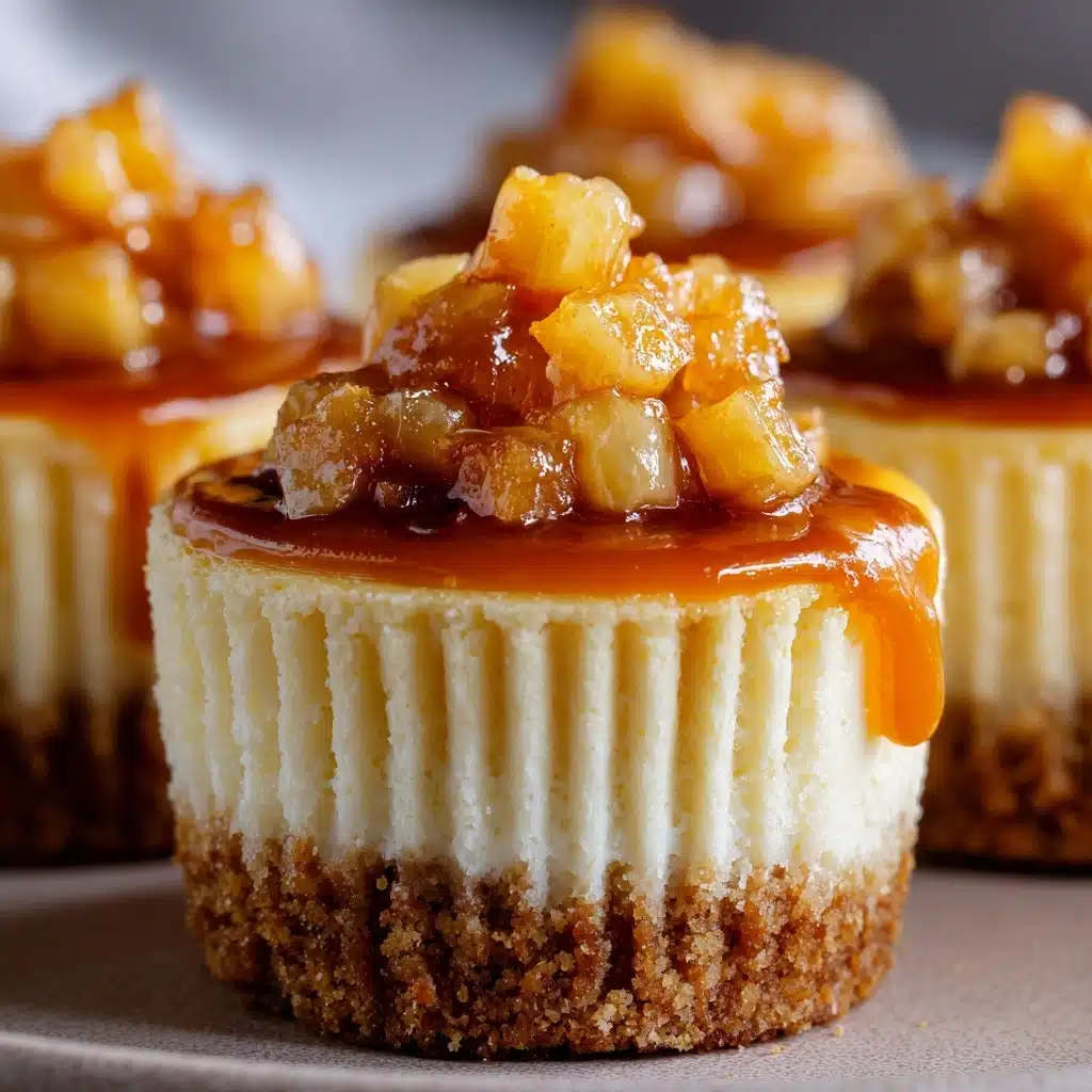 Caramel Apple Cheesecake Cups Recipe - Recipe Image