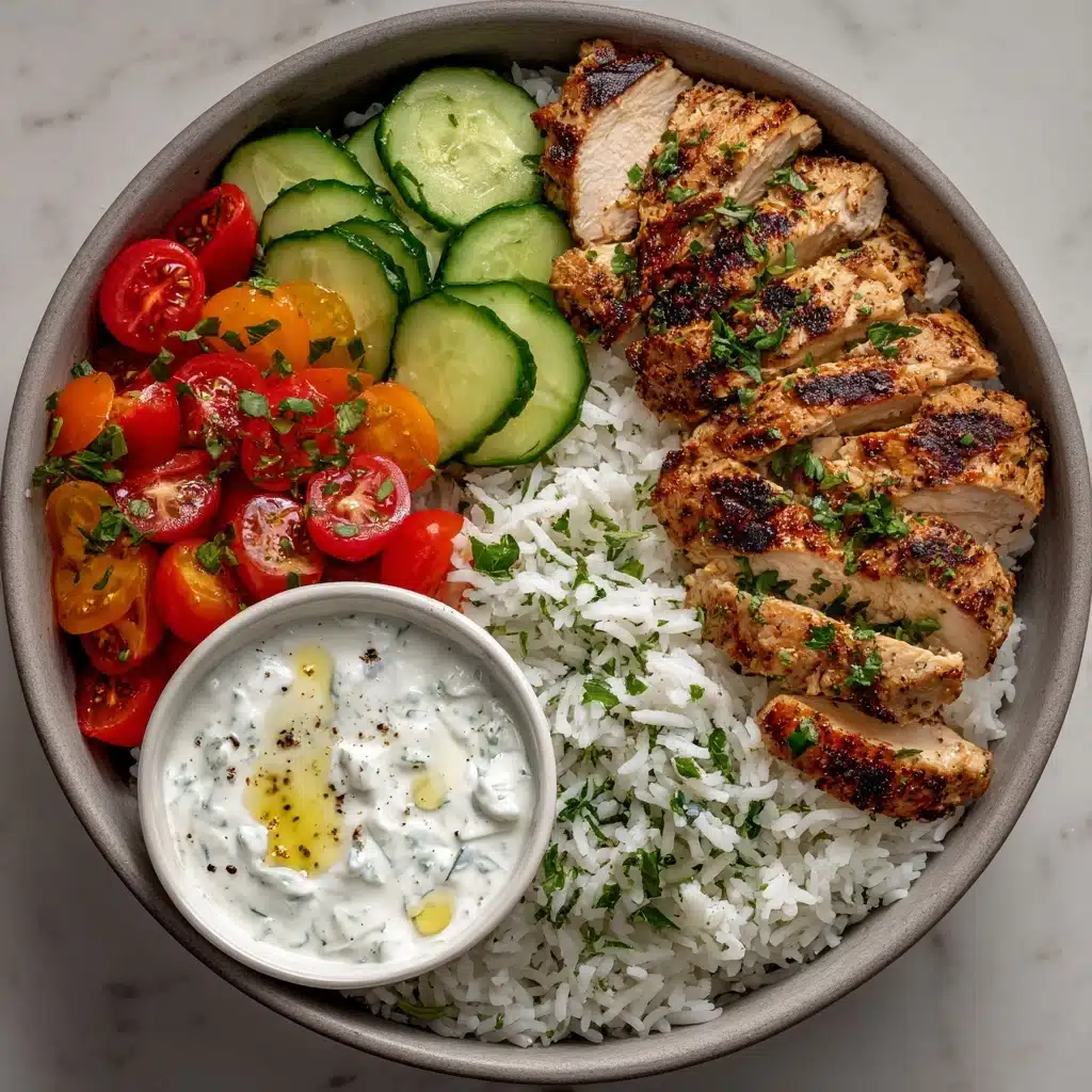 Chicken Tzatziki Bowls Recipe - Recipe Image