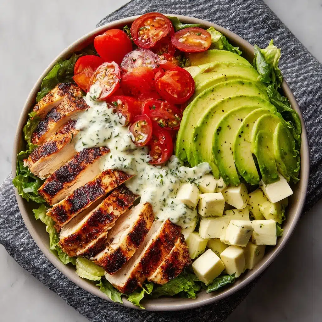 Grilled Chicken & Avocado Salad Bowl Recipe