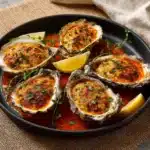 Barbecued Oysters with Smoky Uni Butter Recipe