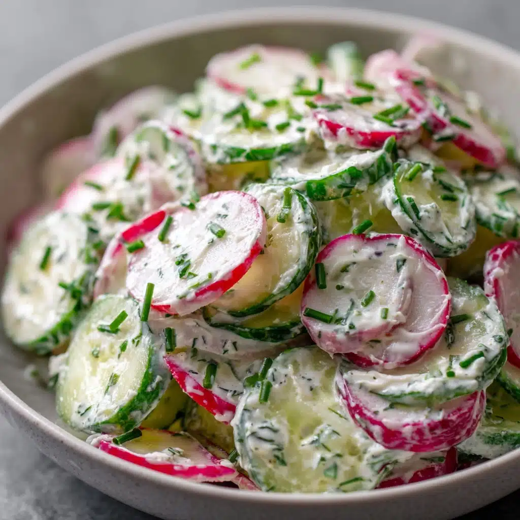 Cucumber Radish Salad Recipe - Recipe Image