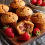 Strawberry Banana Muffins Recipe