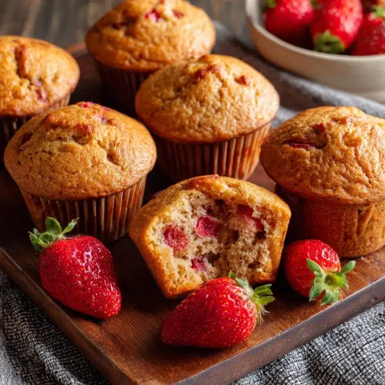 Strawberry Banana Muffins Recipe