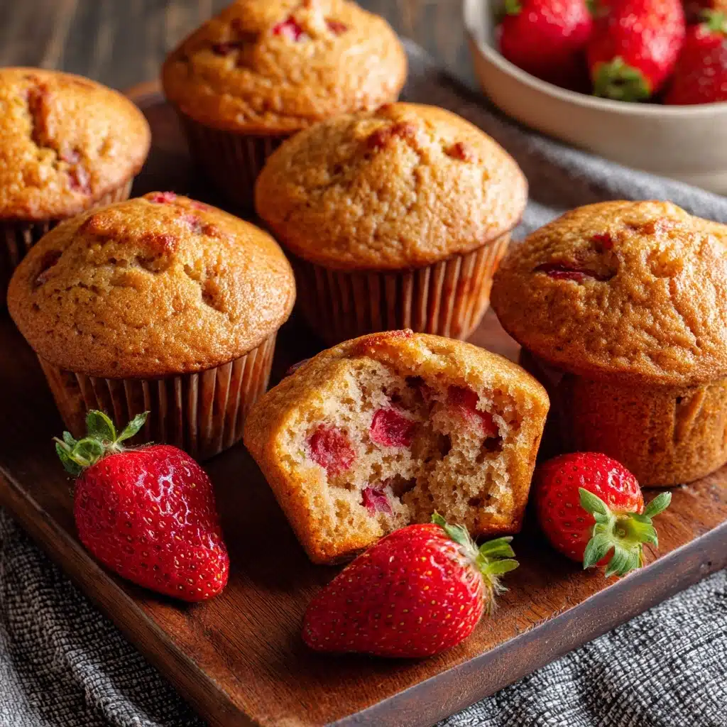 Strawberry Banana Muffins Recipe