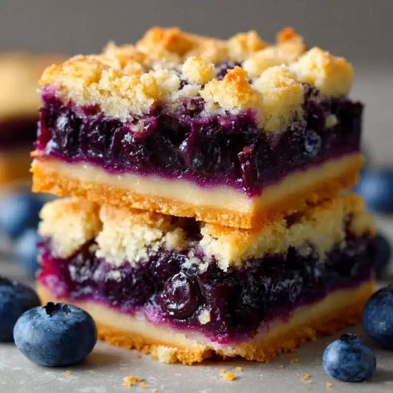 Blueberry Pie Cookie Bars Recipe