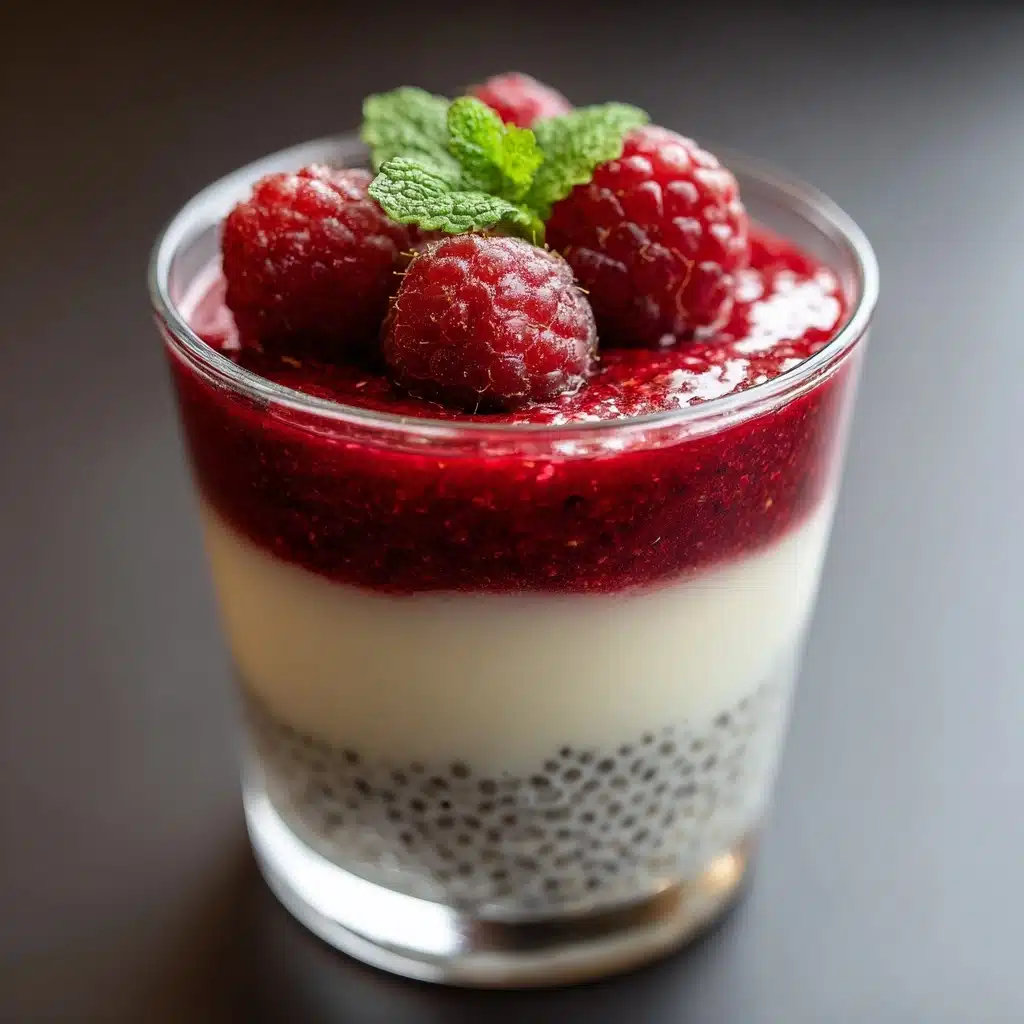 High Protein Chia Seed Pudding with Greek Yogurt Recipe - Recipe Image