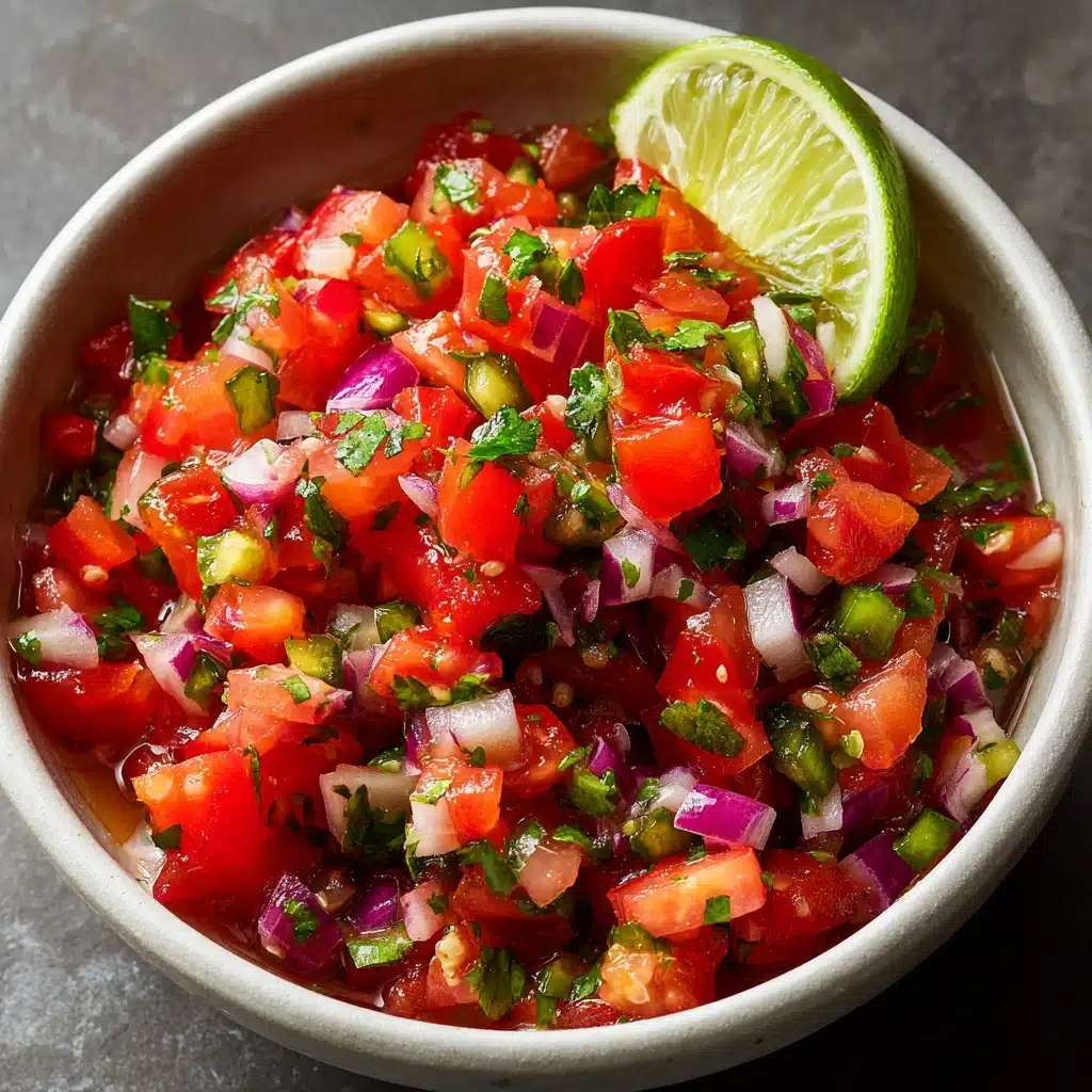 Fresh Salsa with Cilantro & Lime Recipe - Recipe Image