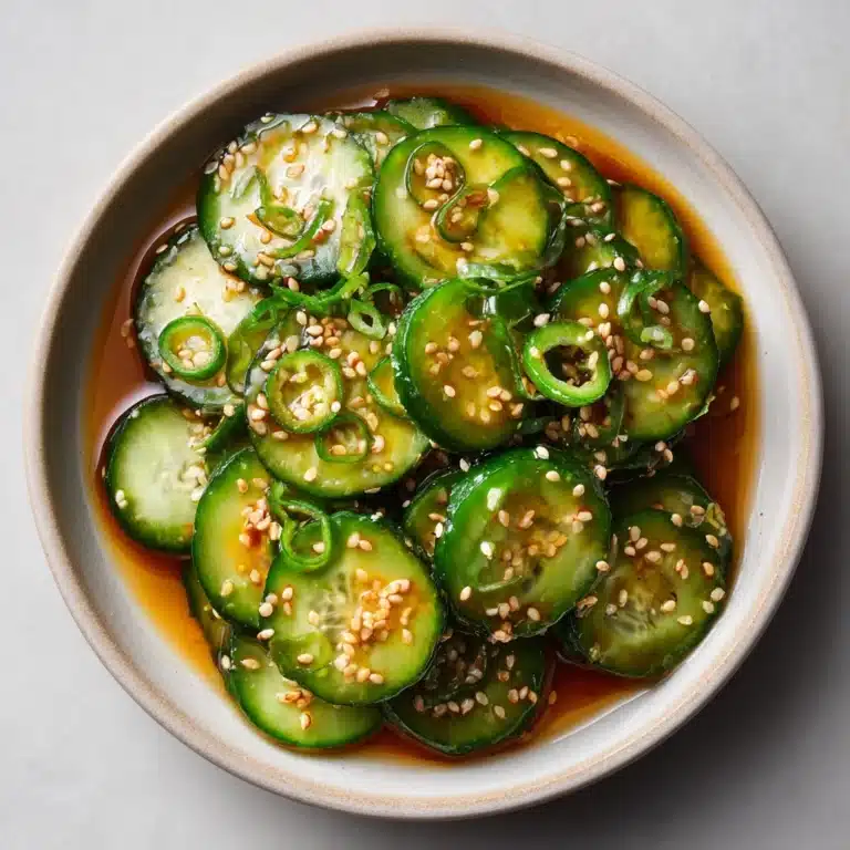 Easy Korean Cucumber Salad Recipe