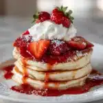 Strawberry Shortcake Pancakes Recipe