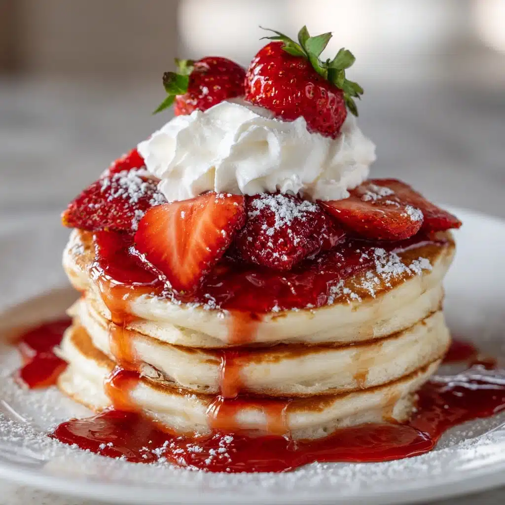 Strawberry Shortcake Pancakes Recipe