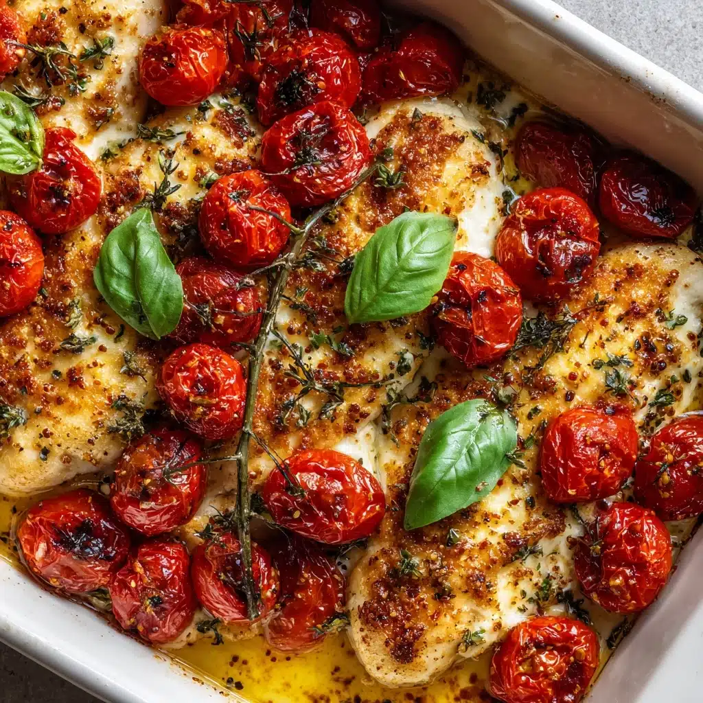 Baked Tuscan Chicken Casserole Recipe - Recipe Image