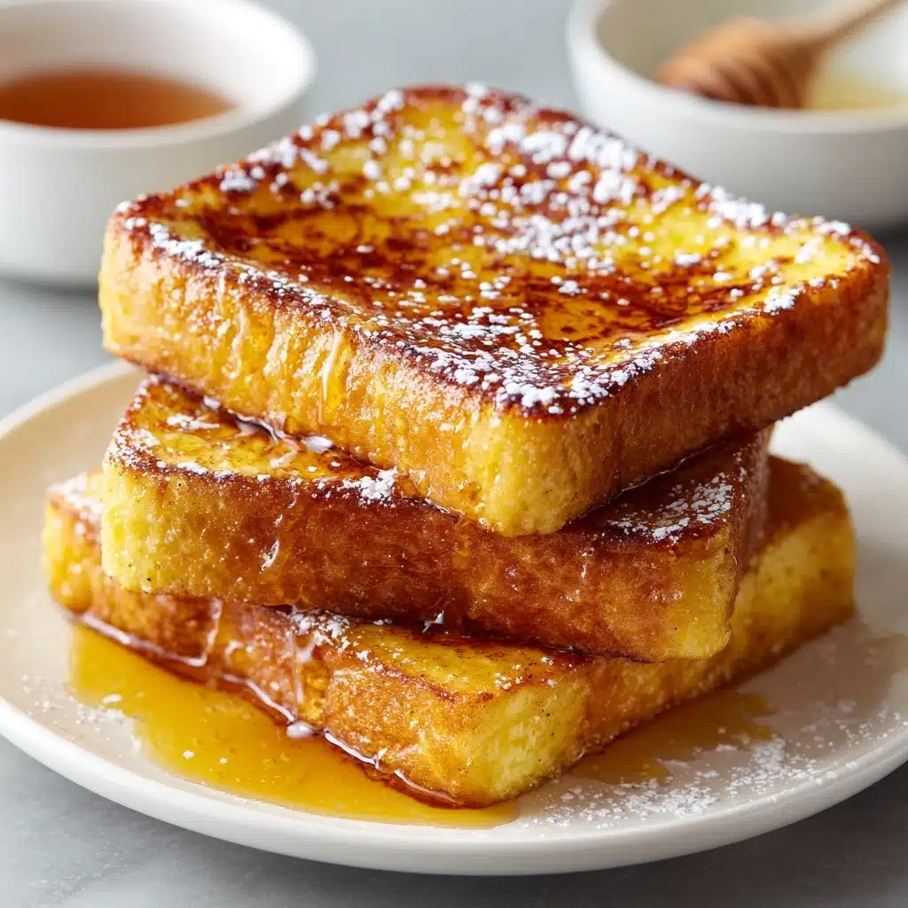 Honey Cinnamon Brioche French Toast Recipe - Recipe Image