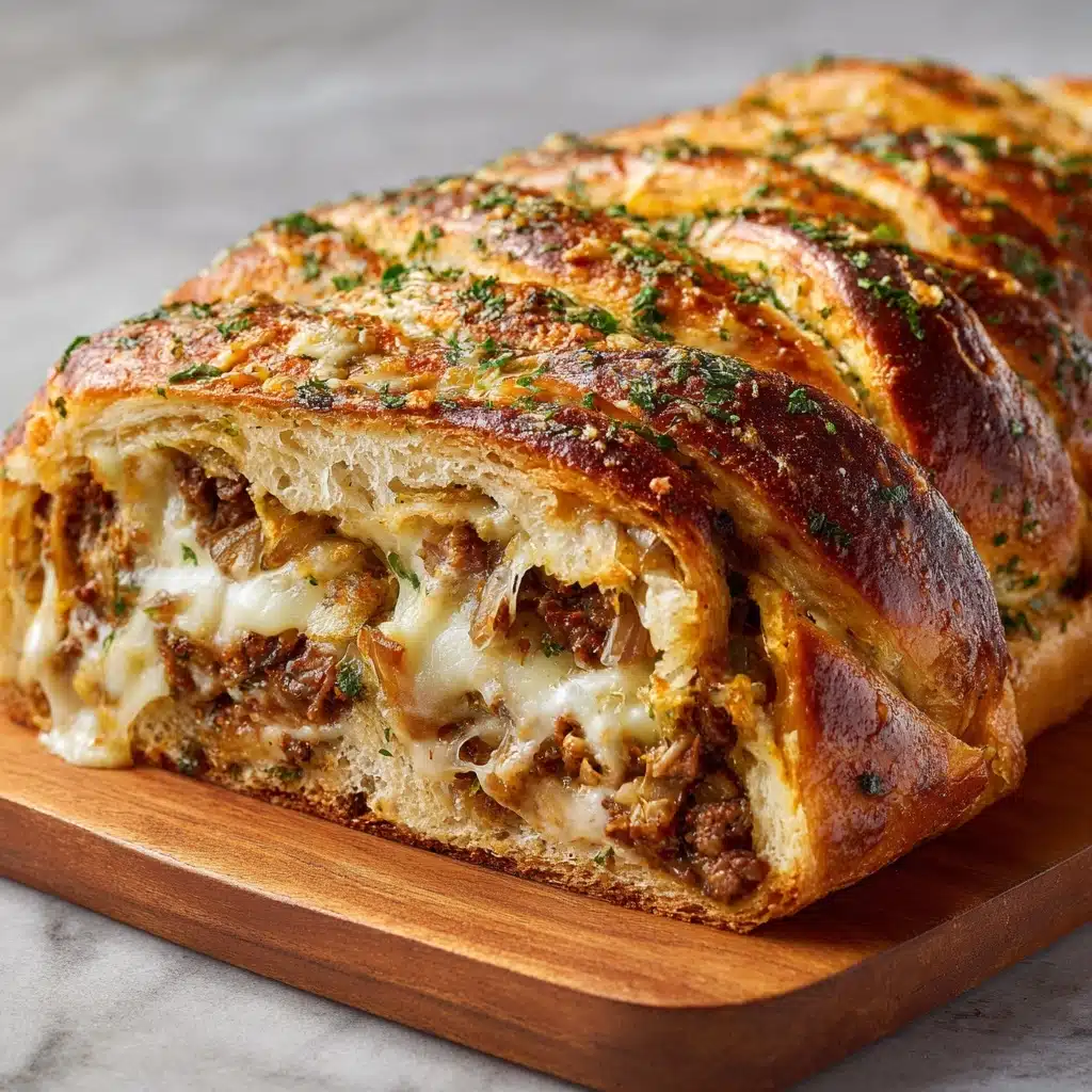 Philly Cheesesteak Stromboli Recipe